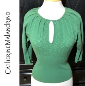 NWT Alpaca Wool Knit Sweater Blouse Top